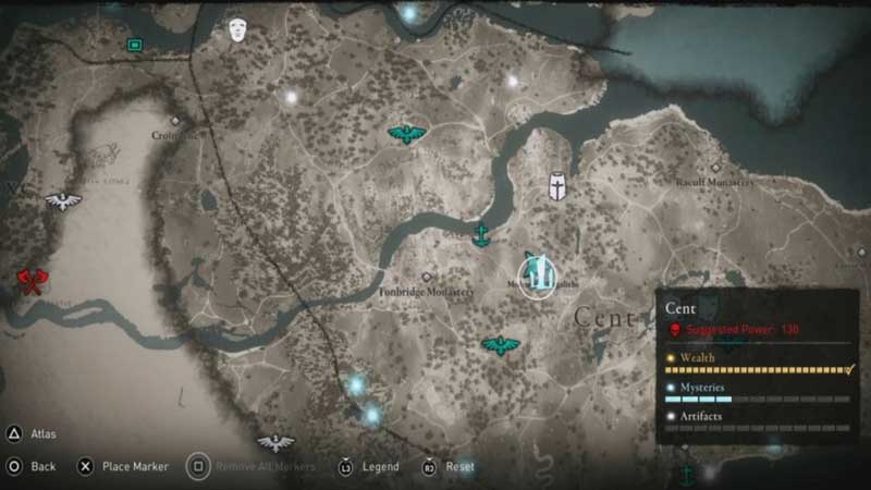 Assassin’s Creed Valhalla Cent Mysteries Location Guide