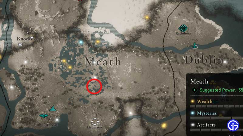 AC Valhalla Only Snake In Ireland Location In Wrath Of The Druids