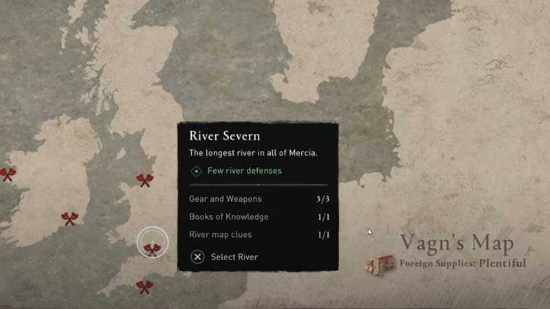 Assassins Creed Valhalla River Severn Gear and Weapons