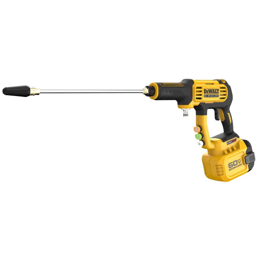 DEWALT 60V MAX* POWER CLEANER FRONT 3/4 ANGLE