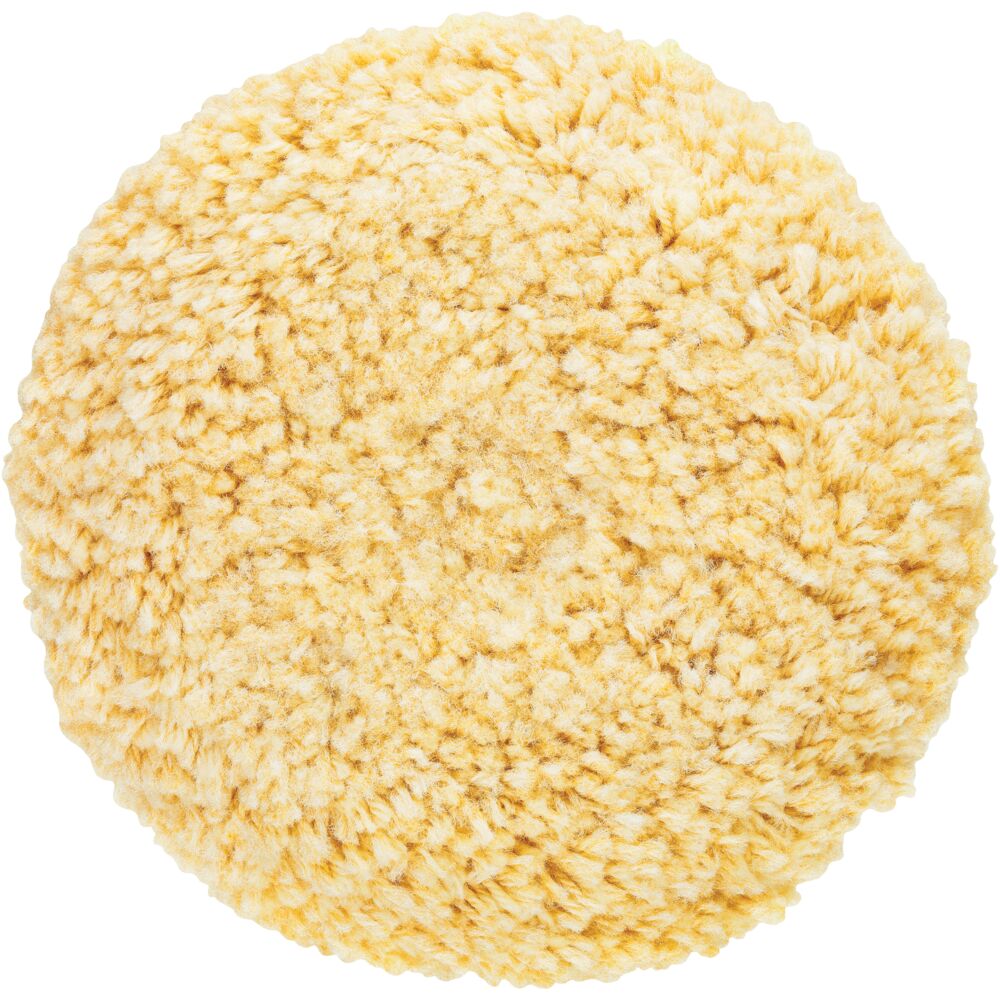 Profile of threaded hook and loop Polishing Pad.
