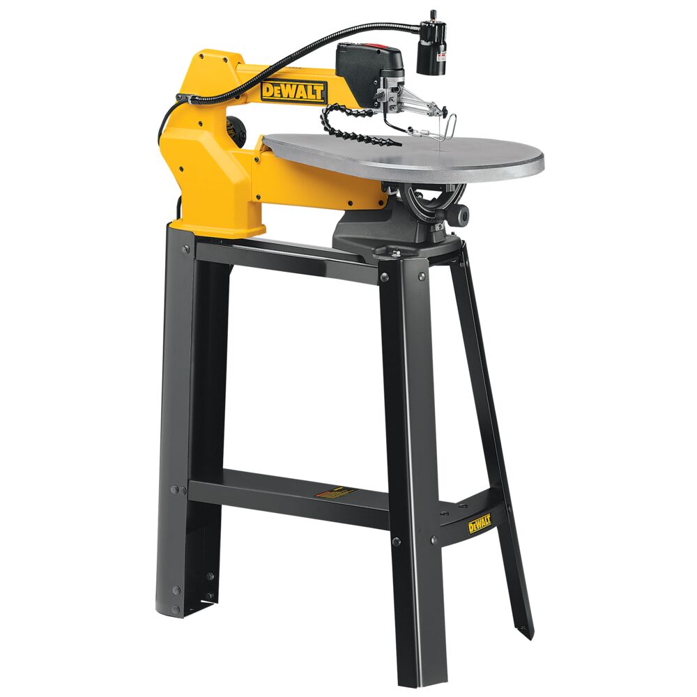 Worklight attached to Scroll Saw.