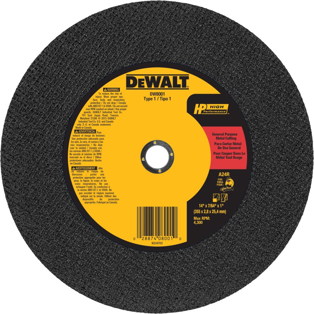 Chop Saw Wheels