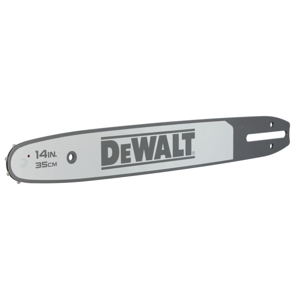Chainsaw bar on angle