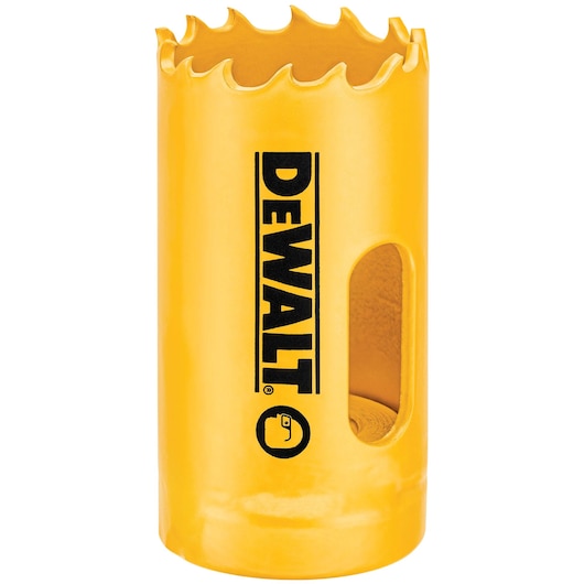 14 millimeter Hole saw with double tooth design