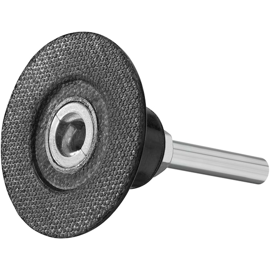 Profile of DEWALT 2 inch medium quick change mandrel.