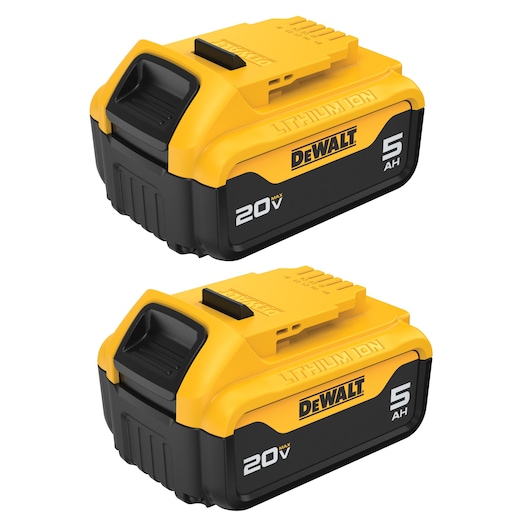 (2) DCB205 batteries