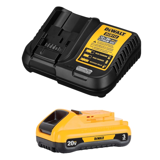 20 Volt Charger and 3 AMP hours Battery Starter Kit