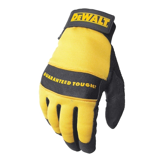 Inner side of DEWALT all-purpose synthetic leather glove