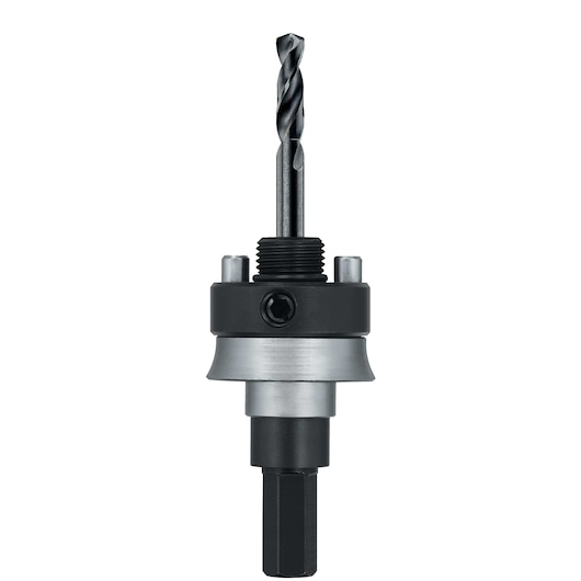 Profile of Quick Change Hole Saw Mandrels.