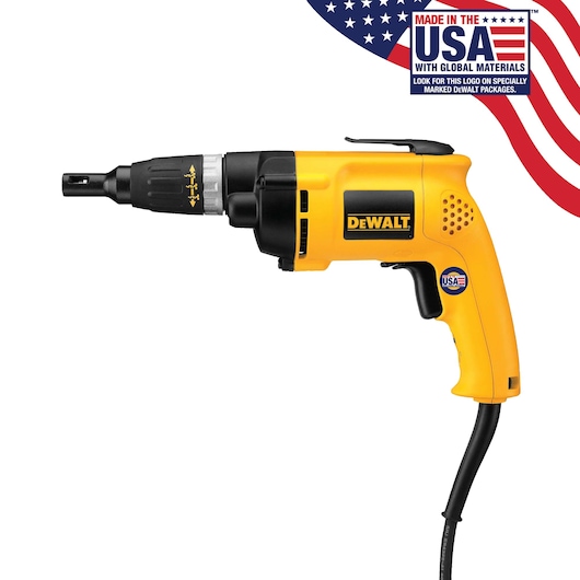 2,500 rpm All purpose Screw Gun made in USA.