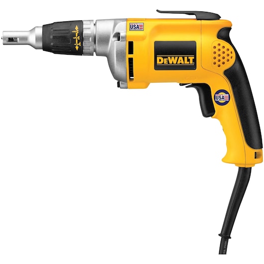 Profile of 4,000 rpm VSR Drywall Screw Gun.