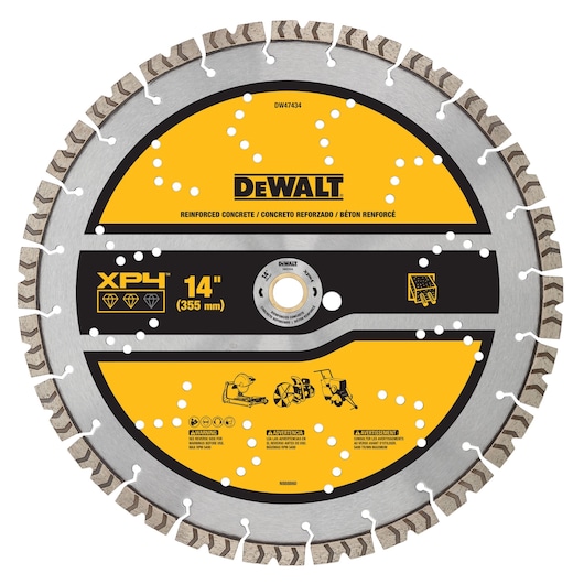 XP4 Reinforced concrete segmented diamond blade.