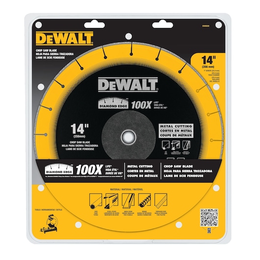 14" x 1" Diamond Edge Chop Saw Blade