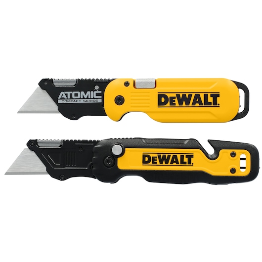  DW Pocket Knife Atomic Compact Series [2] front horizontal view with blade out