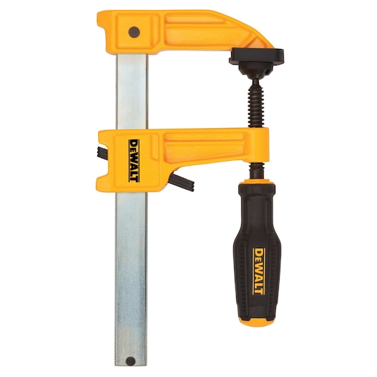 Profile of  6 inch Heavy Duty Bar Clamp.