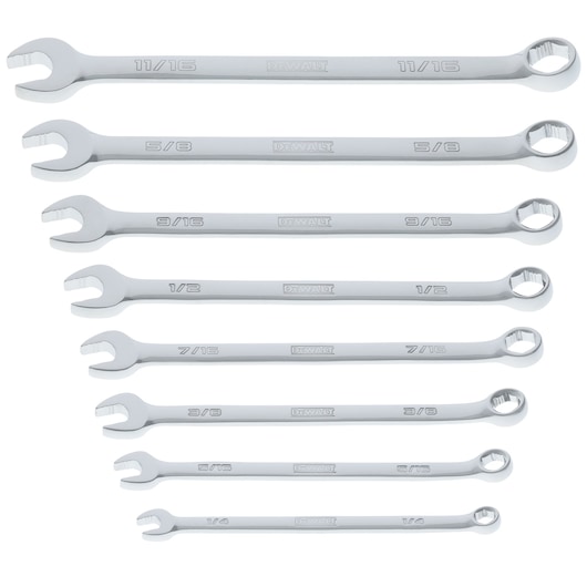 DEWALT® TOUGHSERIES™ DWMT45427 Mechanics Set on white at a profile view