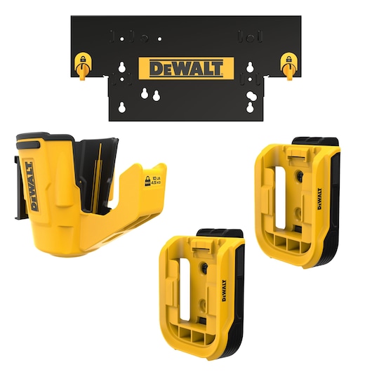  Power Tool Storage Kit on white 