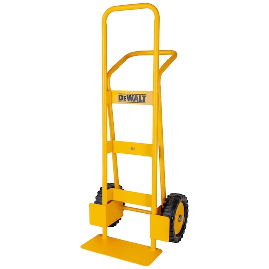 DeWalt DXWT-HT101 Extended Steel Hand Truck slight tilt to left