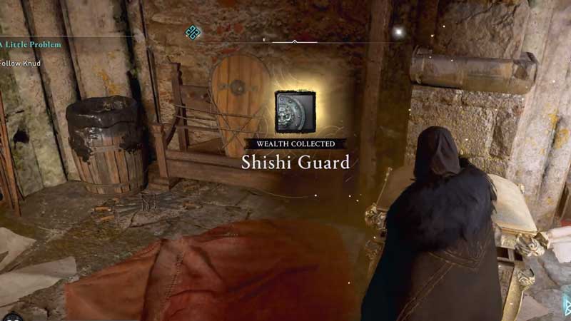 finding shishi guard armor in ac valhalla