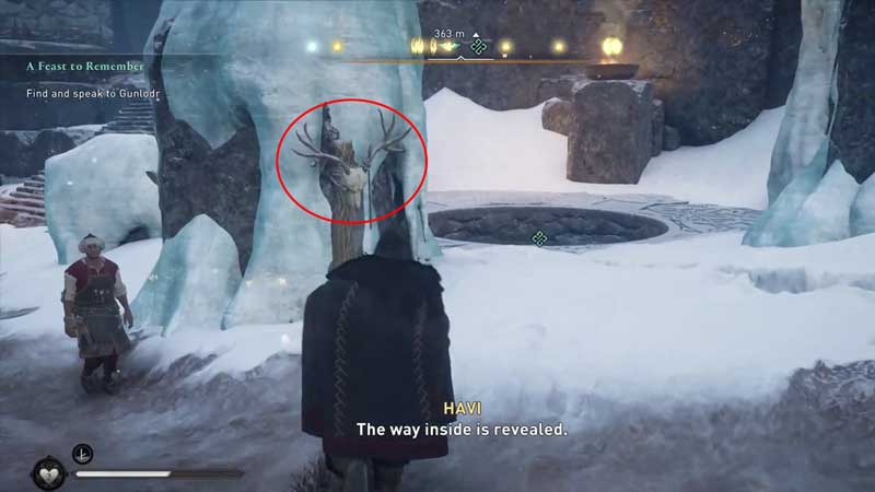 how to find and speak to gunlodr in assassin's creed valhalla