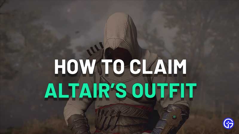 Altair Outfit In AC Valhalla