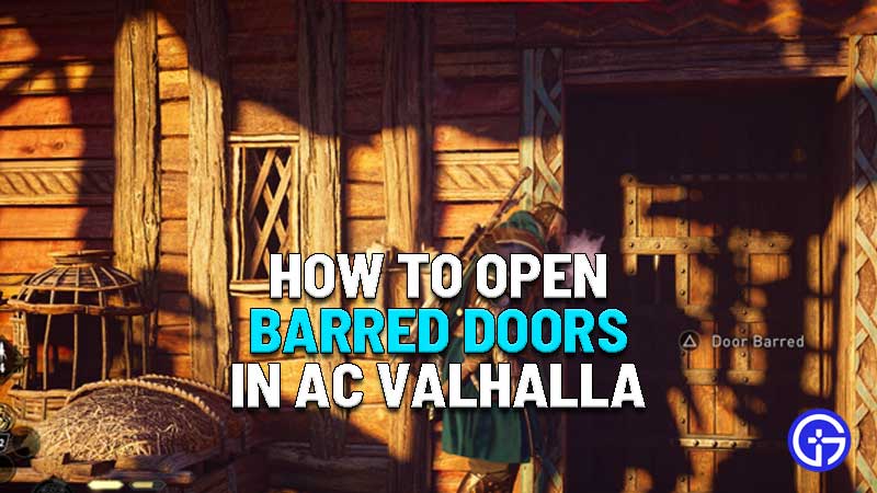 how to open barred doors in assassins creed valhalla