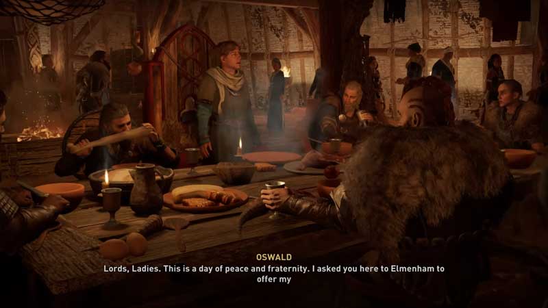 how to start a feast in ac valhalla