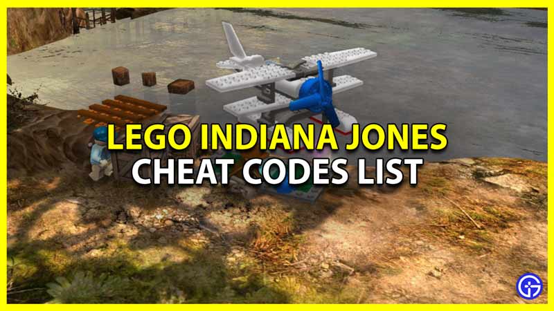all cheat codes list for lego indiana jones