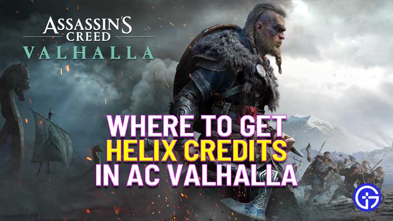 where to get helix credits in assassin's creed valhalla